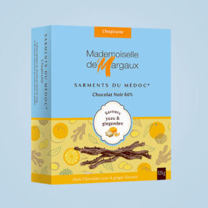 Mørk sjokolade med yuzu og ingefær - 60% kakao